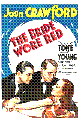 Almost entirely indistinguishable dithering of the movie poster for The Bride Wore Red, starring Joan Crawford and Franchot Tone